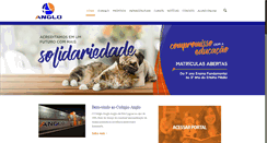 Desktop Screenshot of anglosl.com.br